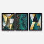Wallity Cuadro Decorativo Enmarcado Desconocido (3 Piezas)
